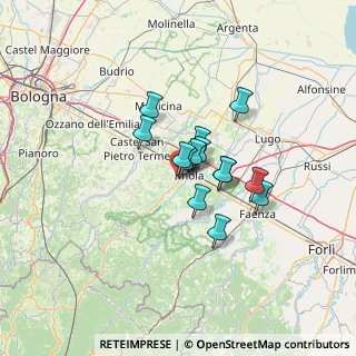 Mappa Via Ottorino Respighi, 40026 Imola BO, Italia (8.61)