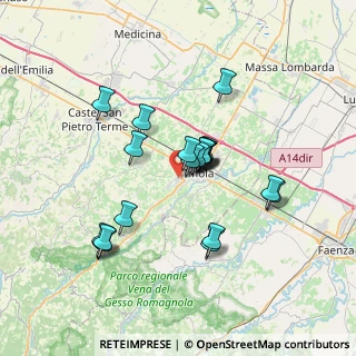 Mappa Via Ottorino Respighi, 40026 Imola BO, Italia (5.959)