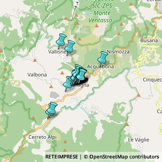 Mappa Via Mons. Alfredo Orlandi, 42032 Collagna RE, Italia (0.67778)