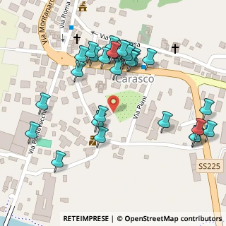 Mappa Via Piani, 16042 Carasco GE, Italia (0.12667)