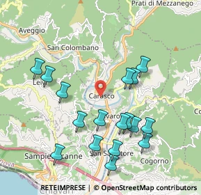 Mappa Via Piani, 16042 Carasco GE, Italia (2.07765)