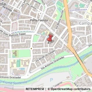 Mappa Via labriola 22, 40026 Imola, Bologna (Emilia Romagna)
