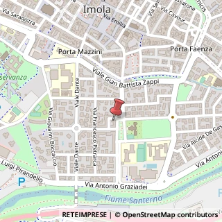 Mappa Piazzale B. Michelangelo, 2, 40026 Imola, Bologna (Emilia Romagna)