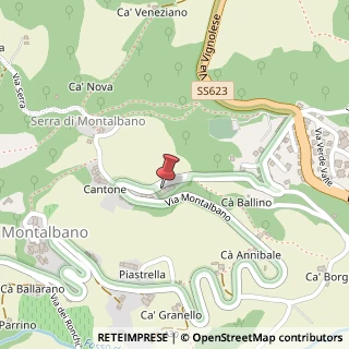 Mappa Via Montalbano, 693, 41059 Zocca, Modena (Emilia Romagna)