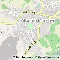 Hartă Villanova Mondovì