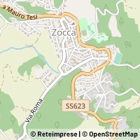 Hartă Zocca