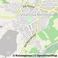 Kaart Villanova Mondovì