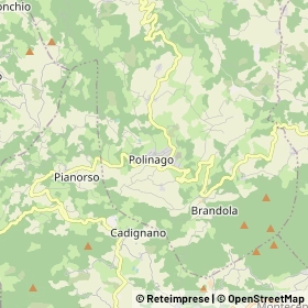 Mappa Polinago