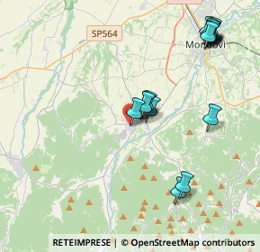 Mappa Via Roma, 12089 Villanova Mondovì CN, Italia (4.50313)