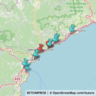 Mappa Via Delfino, 17015 Celle Ligure SV, Italia (5.45091)