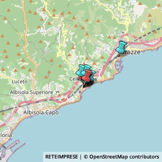 Mappa Via Delfino, 17015 Celle Ligure SV, Italia (0.675)