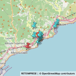 Mappa Via Delfino, 17015 Celle Ligure SV, Italia (0.97364)