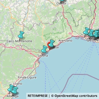 Mappa Via Delfino, 17015 Celle Ligure SV, Italia (28.30833)