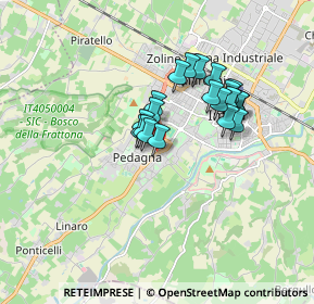 Mappa Via Montanara, 40020 Imola BO, Italia (1.3425)