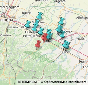 Mappa Via Montanara, 40020 Imola BO, Italia (9.33294)