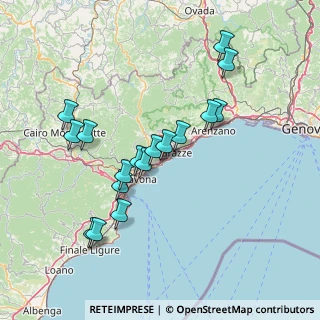 Mappa Via Carlo Biestri, 17015 Celle Ligure SV, Italia (14.32353)