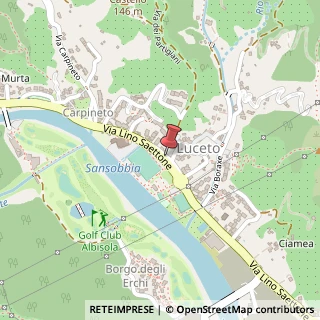 Mappa Via Lino Saettone,  102, 17011 Albisola Superiore, Savona (Liguria)