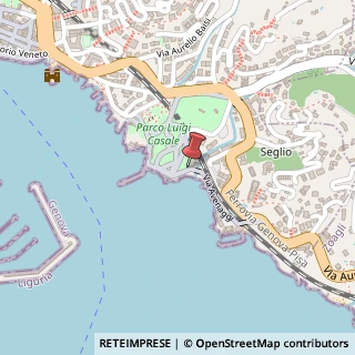 Mappa Via Avenaggi, 45, 16035 Rapallo, Genova (Liguria)