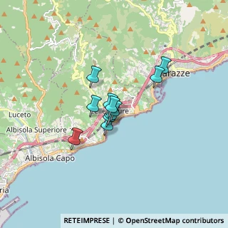Mappa Via Crovara, 17015 Celle Ligure SV, Italia (1.02909)