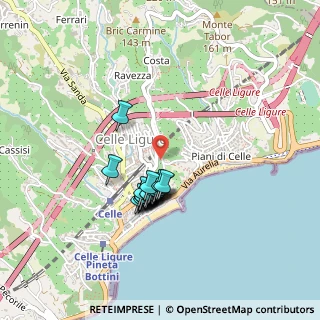 Mappa Via Crovara, 17015 Celle Ligure SV, Italia (0.348)
