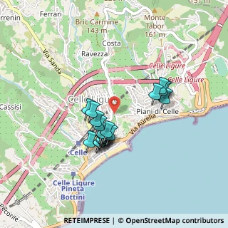 Mappa Via Crovara, 17015 Celle Ligure SV, Italia (0.364)