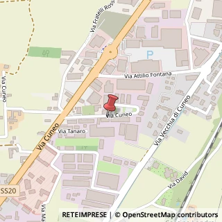 Mappa Via Cuneo, 48, 12011 Borgo San Dalmazzo, Cuneo (Piemonte)