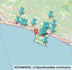 Mappa 16032 Camogli GE, Italia (5.82333)