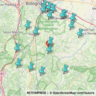 Mappa Via Coltermine, 40050 Monterenzio BO, Italia (10.5675)