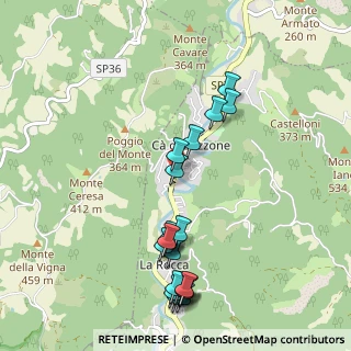 Mappa Via Coltermine, 40050 Monterenzio BO, Italia (1.134)
