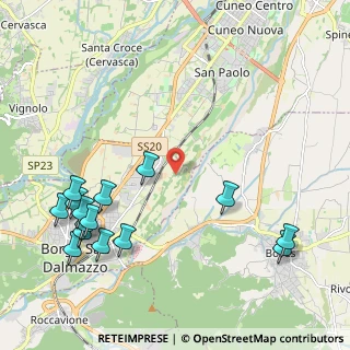 Mappa Parco Fluviale Gesso e Stura, 12011 Borgo San Dalmazzo CN, Italia (2.71867)