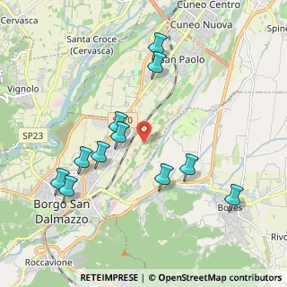 Mappa Parco Fluviale Gesso e Stura, 12011 Borgo San Dalmazzo CN, Italia (2.08636)