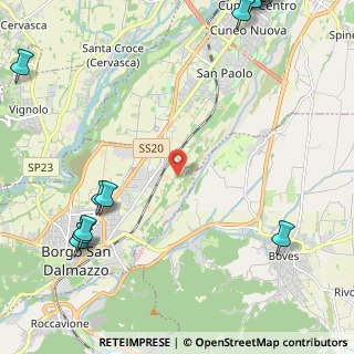 Mappa Parco Fluviale Gesso e Stura, 12011 Borgo San Dalmazzo CN, Italia (4.052)