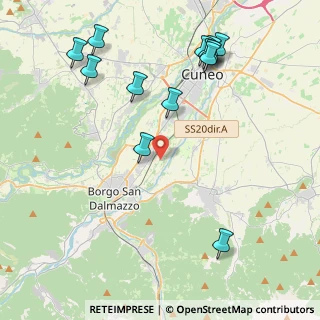 Mappa Parco Fluviale Gesso e Stura, 12011 Borgo San Dalmazzo CN, Italia (5.06231)