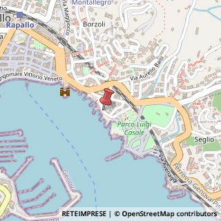 Mappa Via Avenaggi, 17, 16035 Rapallo, Genova (Liguria)