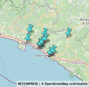 Mappa Via Giuseppe Garibaldi, 16040 Ne GE, Italia (8.02833)