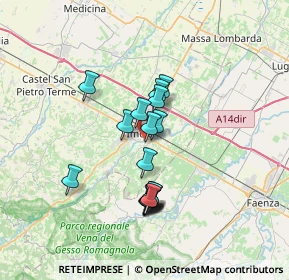 Mappa Via Alcide de Gasperi, 40026 Imola BO, Italia (5.63471)
