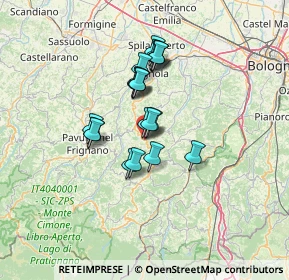 Mappa Via G. M. Bondigli, 41059 Zocca MO, Italia (10.0465)