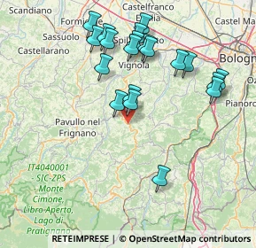 Mappa Via G. M. Bondigli, 41059 Zocca MO, Italia (15.8725)