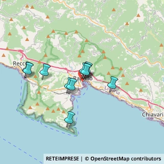 Mappa Via Dante Alighieri, 16035 Rapallo GE, Italia (2.74455)