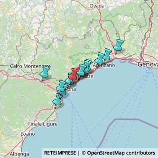 Mappa Via Lanza, 17015 Celle Ligure SV, Italia (8.45533)