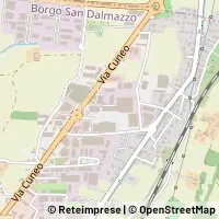 Hartă Borgo San Dalmazzo