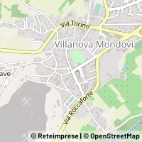 Map Villanova Mondovì