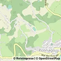 Kaart Polinago