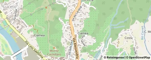 Mappa Albisola Superiore