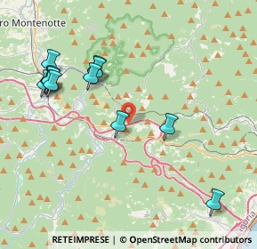 Mappa A6 Torino - Savona, 17041 Altare SV, Italia (4.50667)