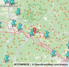 Mappa A6 Torino - Savona, 17041 Altare SV, Italia (7.7465)