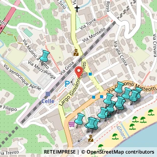 Mappa Via Colla, 17015 Celle Ligure SV, Italia (0.178)