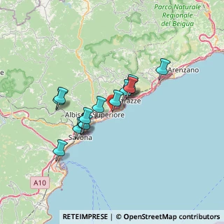 Mappa Via Colla, 17015 Celle Ligure SV, Italia (5.50214)