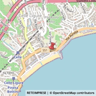 Mappa Via Consolazione, 41, 17015 Celle Ligure, Savona (Liguria)