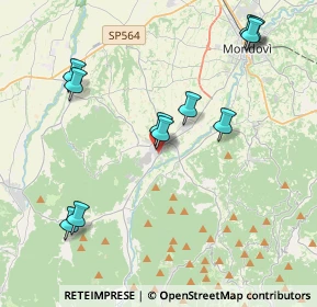 Mappa Via Salvo D'Acquisto, 12089 Villanova Mondovì CN, Italia (4.40455)